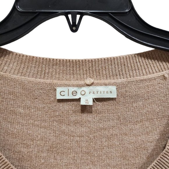 Cleo Petites Sweater Women's Size XL Top Tunic Long Sleeve  Round Neck Warmer - Picture 10 of 16